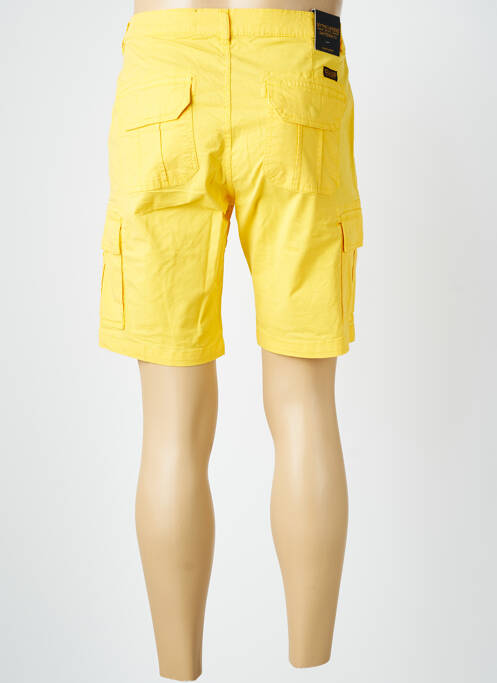 Bermuda tissage popeline taille normale jaune DAYTONA homme