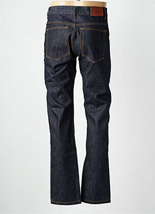 Jeans coupe droite fermeture boutonnée sur le devant taille normale bleu DAYTONA homme