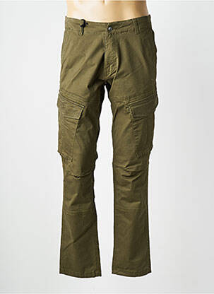 Pantalon cargo slim taille normale vert DAYTONA homme