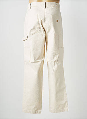 Pantalon droit taille normale taille normale beige IRON AND RESIN homme