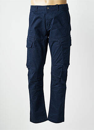 Pantalon cargo poches bleu DAYTONA homme