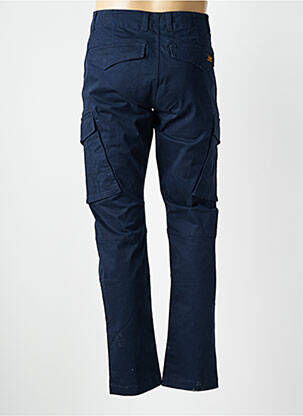 Pantalon cargo poches bleu DAYTONA homme