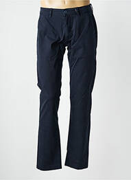 Pantalon chino stretch taille normale bleu DAYTONA homme