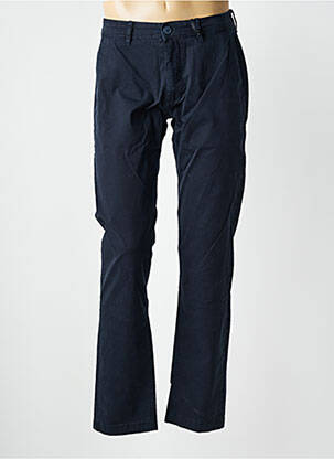 Pantalon chino stretch taille normale bleu DAYTONA homme