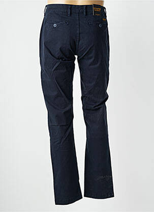 Pantalon chino stretch taille normale bleu DAYTONA homme
