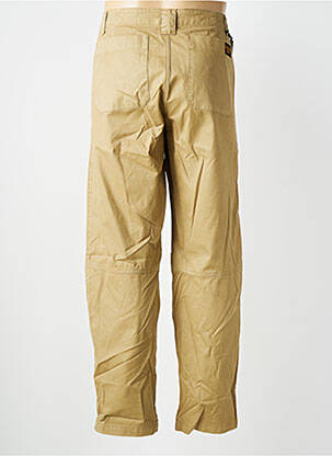 Pantalon droit tissage popeline taille normale vert DAYTONA homme