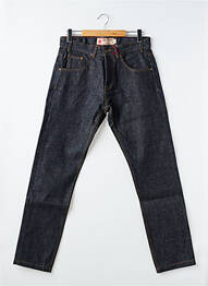 Jeans coupe slim fermeture boutonnée sur le devant taille normale bleu IRON AND RESIN homme