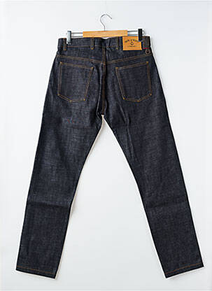 Jeans coupe slim fermeture boutonnée sur le devant taille normale bleu IRON AND RESIN homme