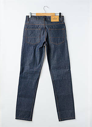 Jeans coupe droite fermeture boutonnée sur le devant taille normale bleu IRON AND RESIN homme
