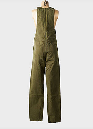 Salopette sans manche sans manche vert IRON AND RESIN femme