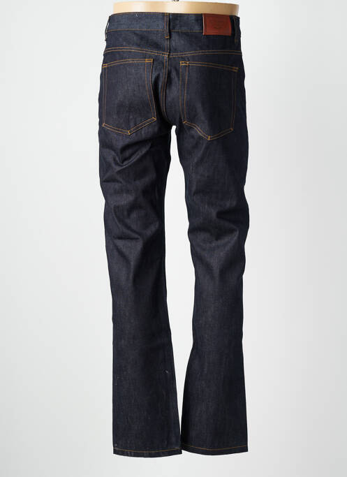 Jeans coupe droite fermeture boutonnée sur le devant taille normale bleu DAYTONA homme