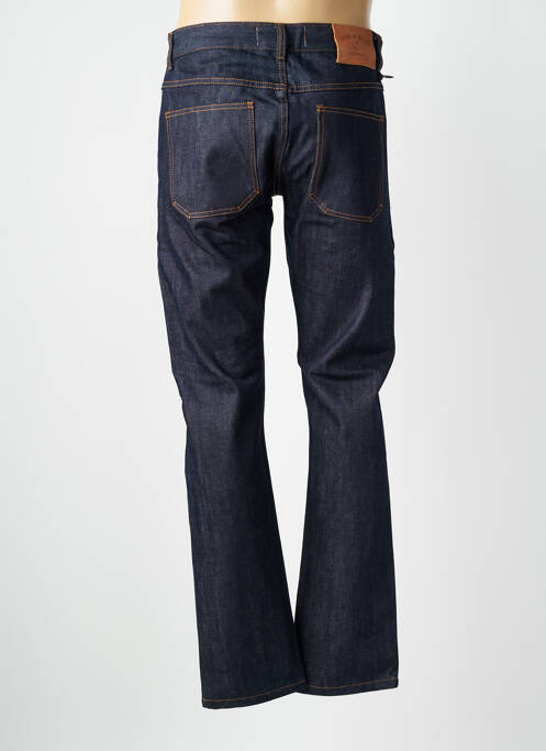 Jeans coupe droite broderie rivets taille normale bleu IRON AND RESIN homme