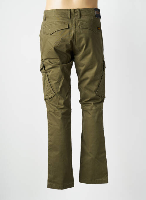 Pantalon cargo slim taille normale vert DAYTONA homme