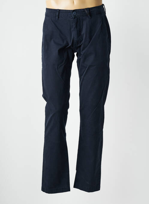 Pantalon chino stretch taille normale bleu DAYTONA homme