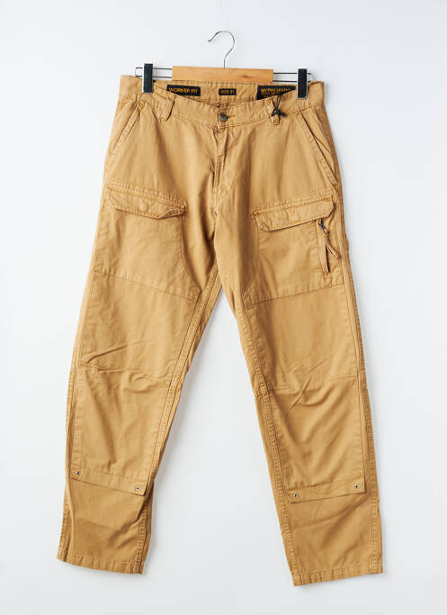 Pantalon cargo poches taille normale marron DAYTONA homme