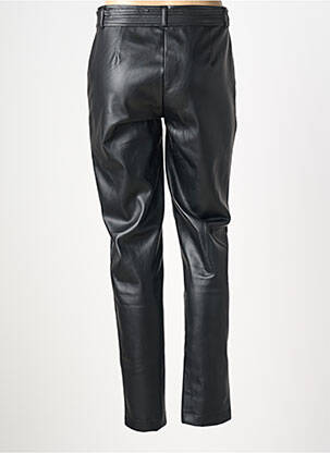 Pantalon slim taille normale taille normale noir JULIE GUERLANDE femme