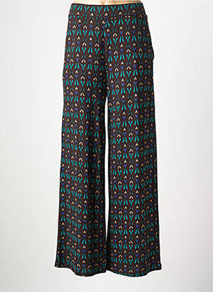 Pantalon large poches taille normale marron SURKANA femme