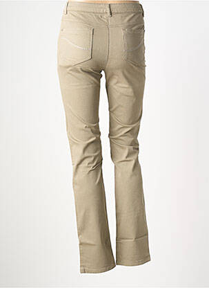 Pantalon slim stretch taille normale vert DIANE LAURY femme