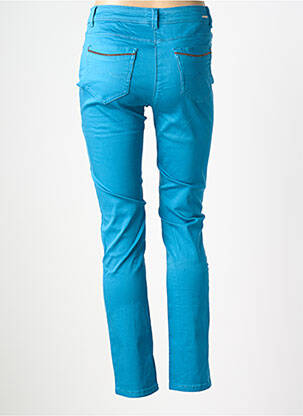 Pantalon slim stretch taille normale bleu DIANE LAURY femme