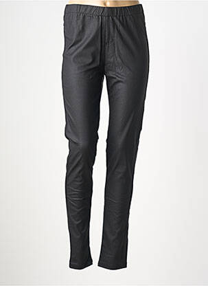 Pantalon slim taille élastique taille normale noir SIGNATURE femme