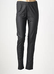 Pantalon slim taille élastique taille normale noir SIGNATURE femme