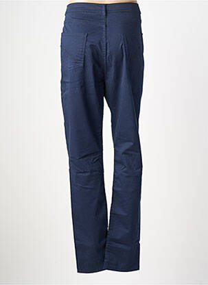 Pantalon droit stretch taille normale bleu IMPAQT femme