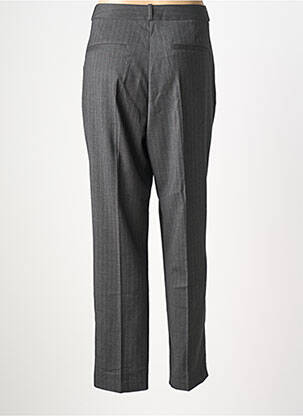 Pantalon droit stretch gris JULIE GUERLANDE femme
