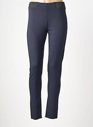 Legging stretch taille normale bleu SIGNATURE femme