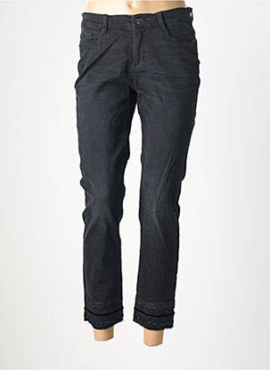 Pantalon 7/8 stretch taille normale noir STARK femme