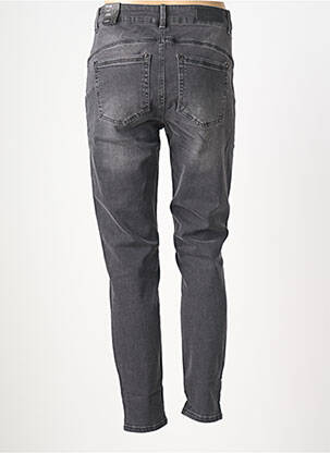 Jeans coupe slim stretch taille normale gris CISO femme