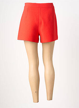 Short taille normale taille normale rouge MORGAN femme
