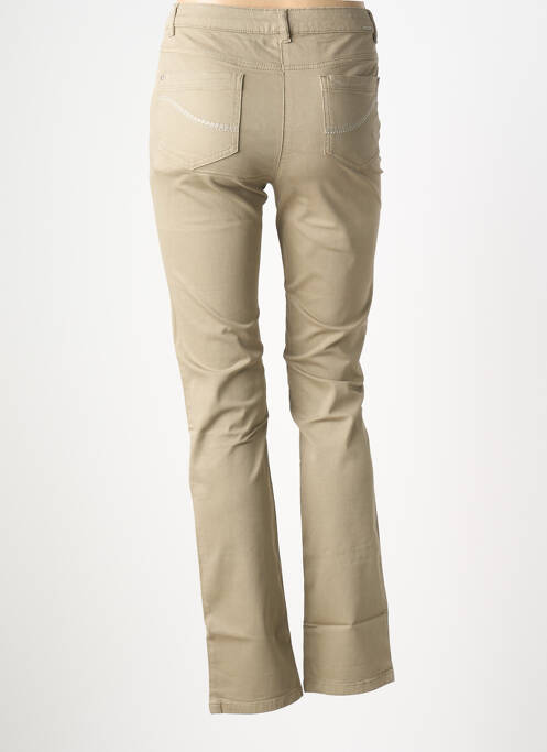 Pantalon slim stretch taille normale vert DIANE LAURY femme