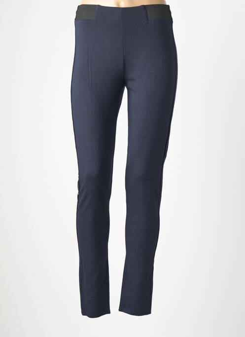 Legging stretch taille normale bleu SIGNATURE femme