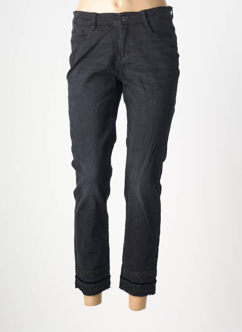 Pantalon 7/8 stretch taille normale noir STARK femme