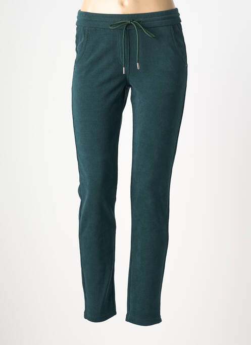 Pantalon slim taille élastique taille normale vert LCDN femme