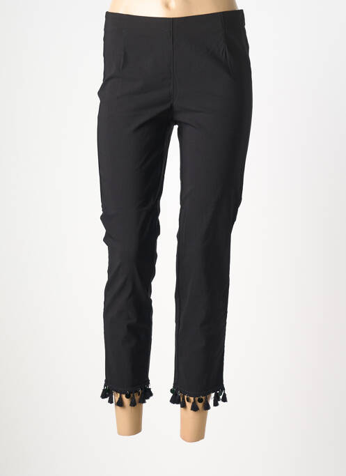Pantalon 7/8 stretch taille normale noir STARK femme