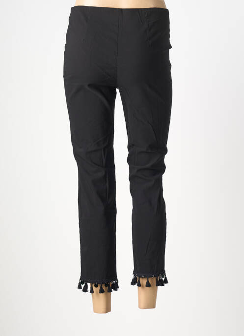 Pantalon 7/8 stretch taille normale noir STARK femme