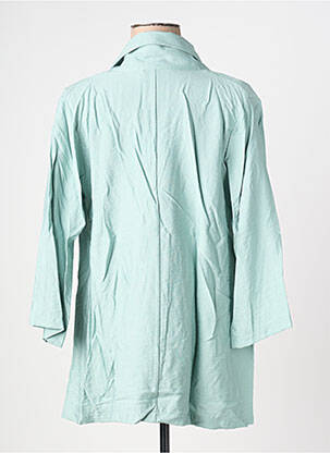Blazer coupe cintrée vert FRANCK ANNA femme