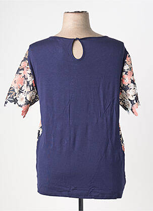 Top manches courtes manches courtes bleu HALO PARIS femme