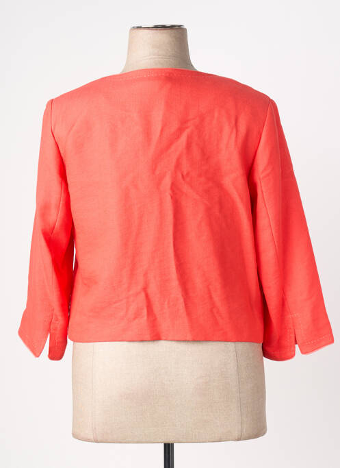 Veste chic col v rouge DIANE LAURY femme