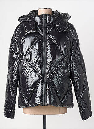 Doudoune poches a capuche noir PAZ TORRAS femme