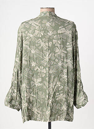 Blazer coupe cintrée vert JULIE GUERLANDE femme