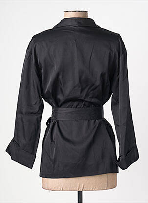 Blazer col châle noir SURKANA femme