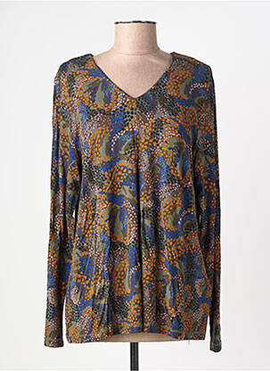 T-shirt manches longues manches longues bleu CISO femme