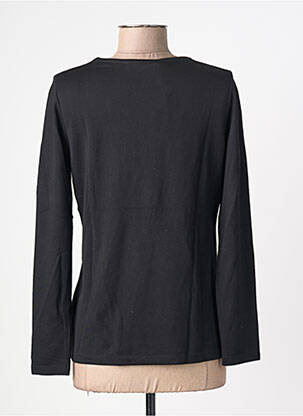 T-shirt manches longues manches longues noir KALISSON femme