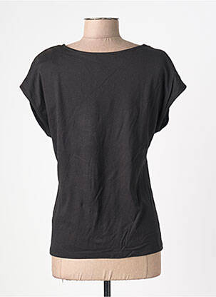 T-shirt col v manches courtes noir KATMAI femme