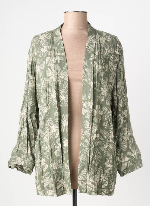 Blazer coupe cintrée vert JULIE GUERLANDE femme