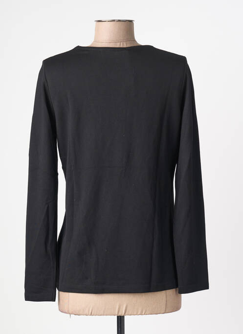 T-shirt manches longues manches longues noir KALISSON femme