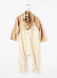 Combi-pantalon sérigraphie manches longues marron MAYORAL garcon