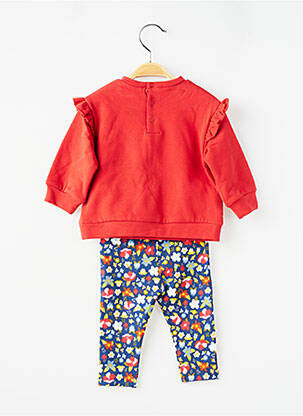 Ensemble pantalon manches longues rouge MAYORAL fille
